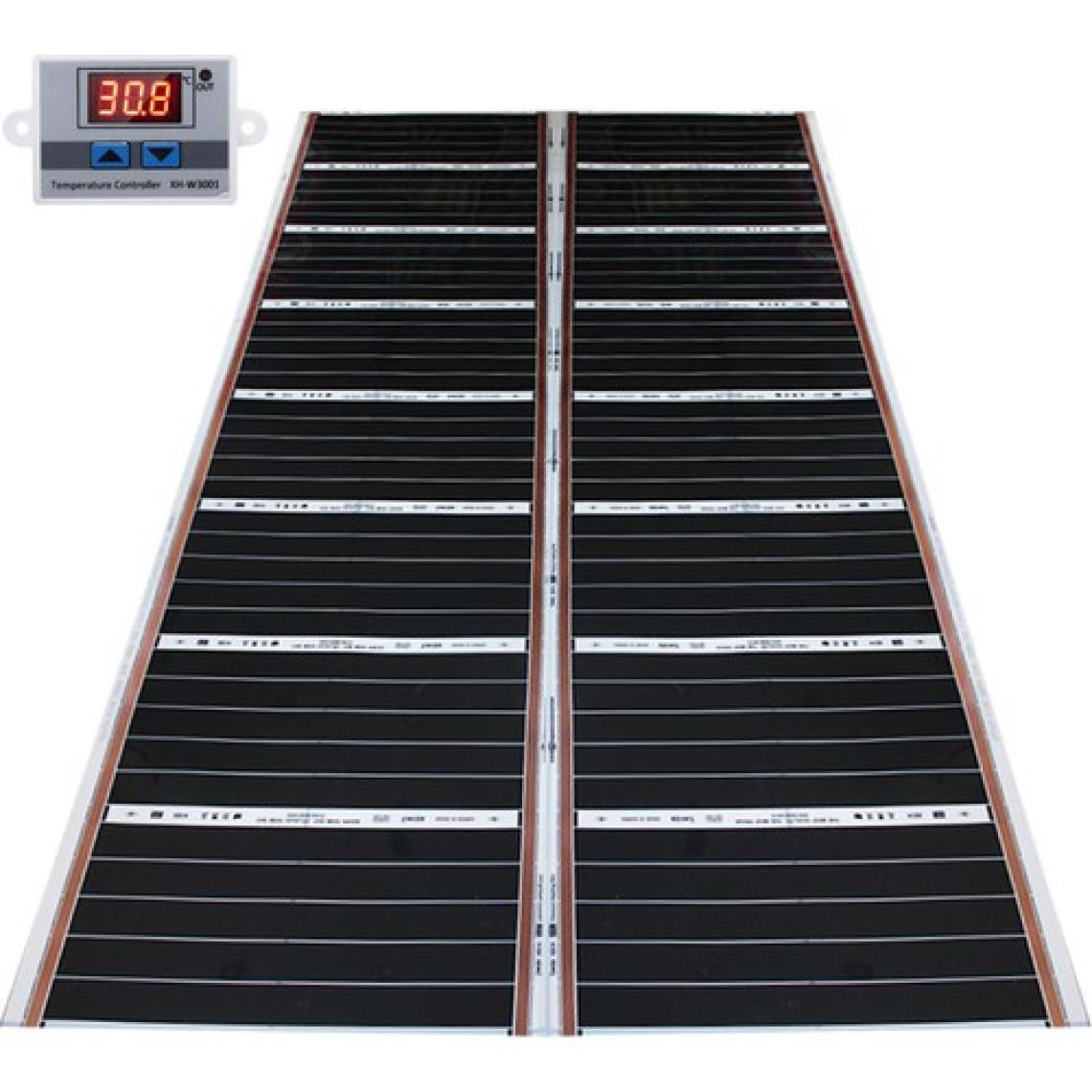 Rexva Xica Ptc-306 Ptc Isı Teknolojili Dijital Termostatlı Halı Altı Karbon Isıtıcı Film - 120 x 200 cm