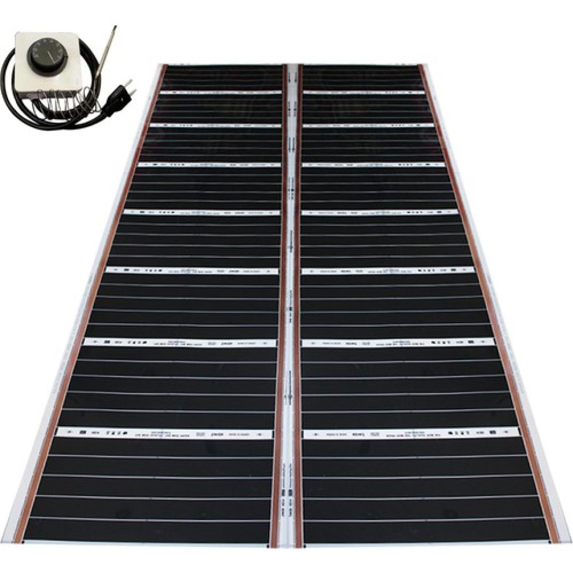Rexva Xica Ptc-306 Ptc Isı Teknolojili Analog Gazlı Termostatlı Halı Altı Karbon Isıtıcı Film - 120 x 200 cm