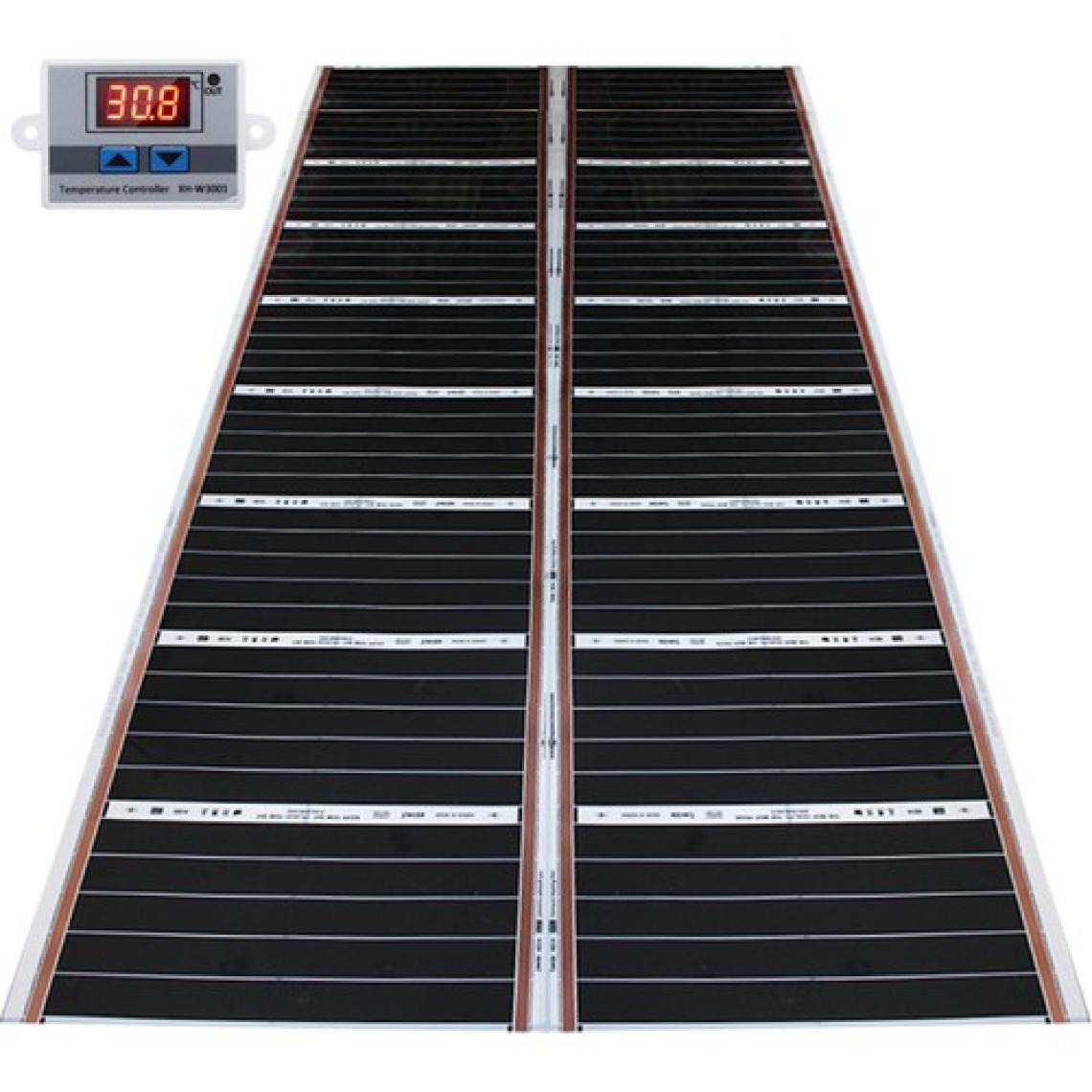 Rexva Xica Ptc-306 Ptc Isı Teknolojili Dijital Termostatlı Halı Altı Karbon Isıtıcı Film - 120 x 225 cm