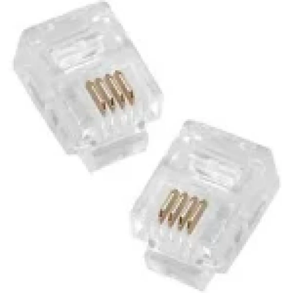 Platoon PNT034 Rj 11 4 Pin Telefon Jak Konnektör 6P4C 100 Adet