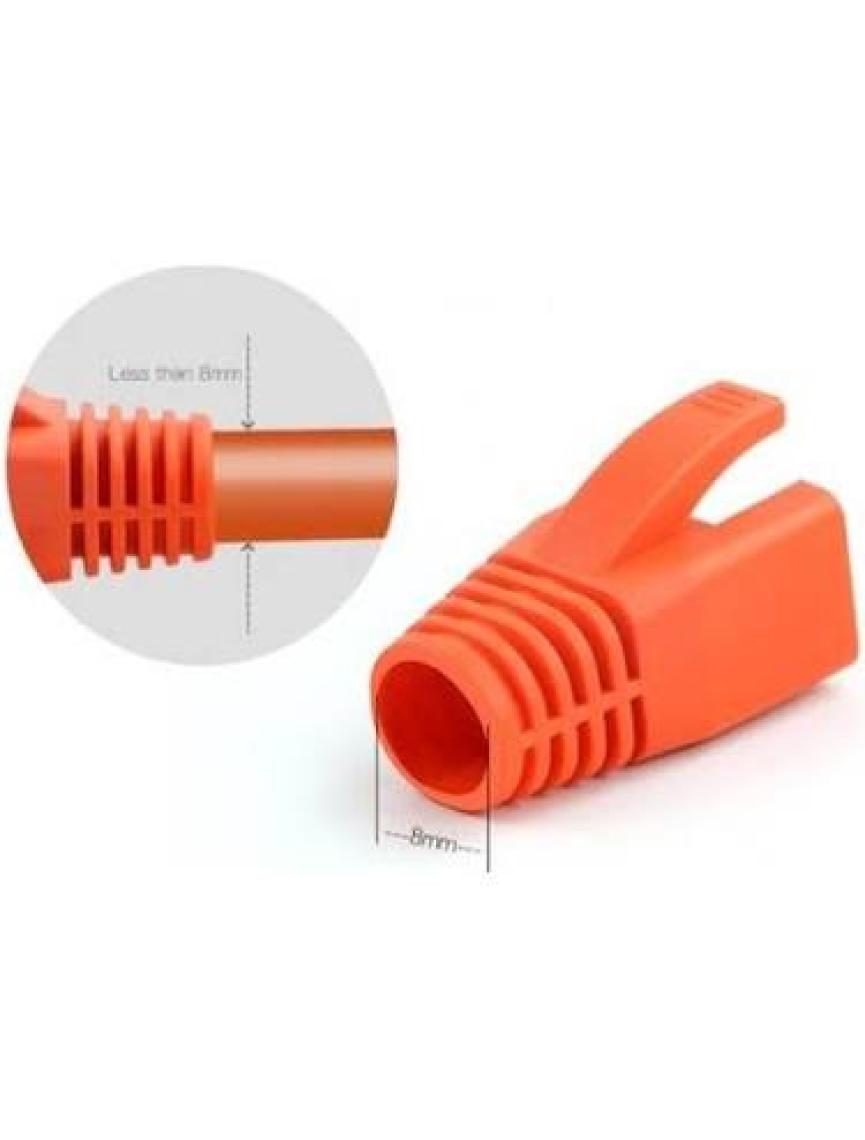 S-link SL-RJ40 RJ45 25 Li Paket Kırmızı Jack Kılıfı