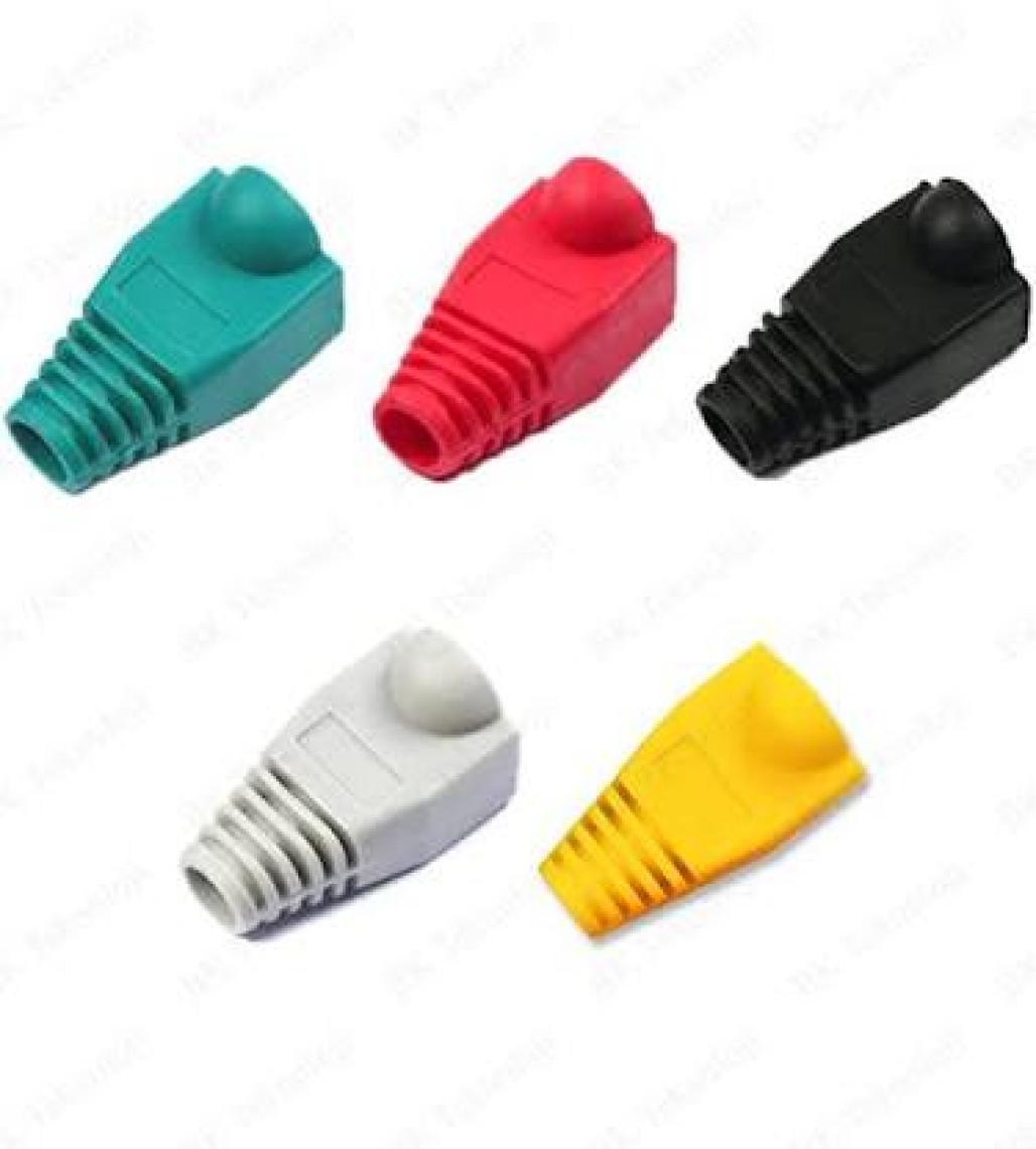 BK Teknoloji RJ45 Cat5 Cat6 Renkli Koruyucu Kılıf - 25 Adet Papuç