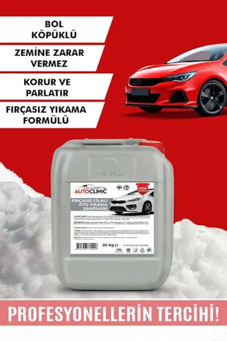 Newmix Cilalı Fırçasız Oto Şampuanı 20 KG