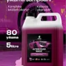 Grass Active Foam Magic 5L - Araba Şampuanı Hızlı Köpüren Renk Değiştiren Fırçasız Oto Yıkama Şampuanı ( Tüm Araçlar İçin, Oto Temizleyici, Köpük Şampuan )