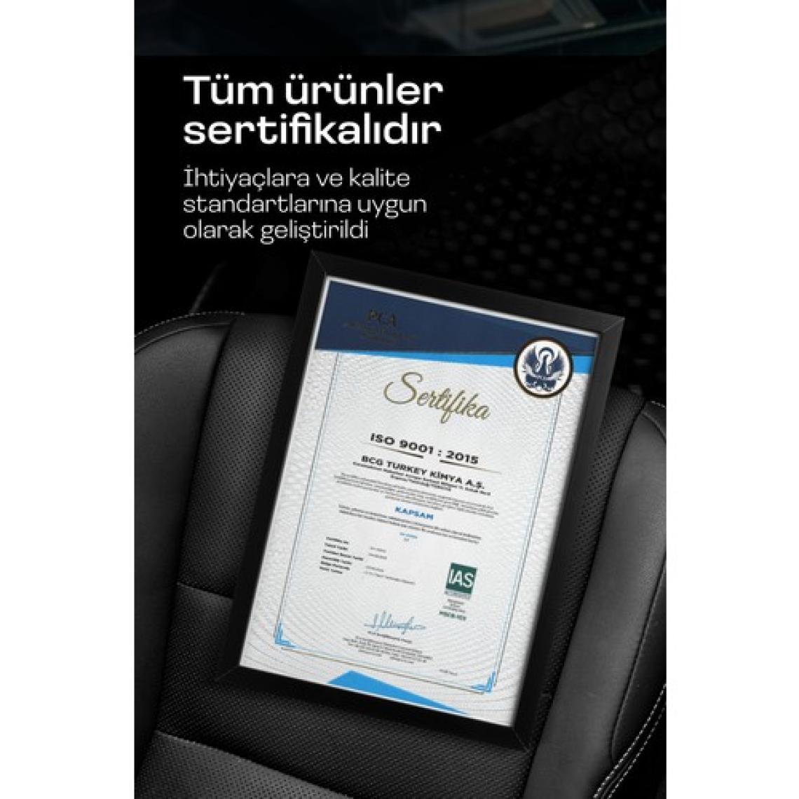 Grass Cilalı Araba Yıkama Şampuanı Wash Wax 1L Cilalı Oto Şampuanı & Boya Koruyucu, Hızlı Parlatıc, 2'si 1 Arada Formül
