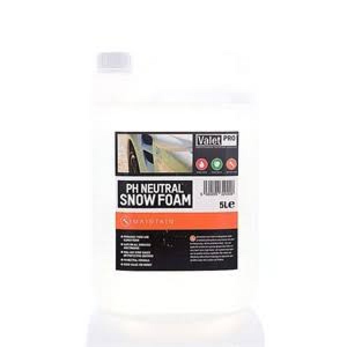 Valet Pro pH neutral Snow Foam - Konsantre Ph Nötr Yıkama Köpüğü 5 L