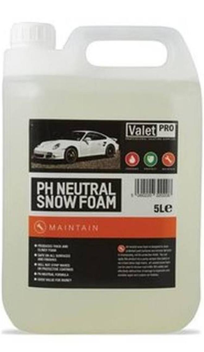 Valet Pro pH neutral Snow Foam - Konsantre Ph Nötr Yıkama Köpüğü 5 L