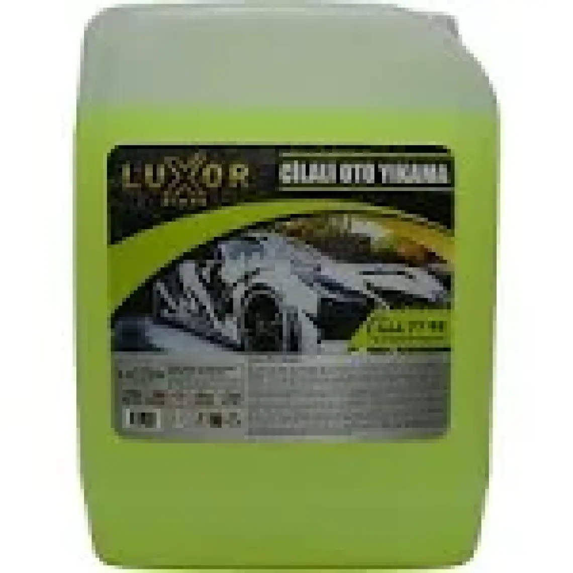 Luxor Kimya Cilalı Oto Yıkama Şampuanı Oto Yıkama Köpüğü 5 lt