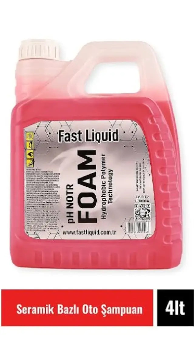 Fast Liquid Ph Notr Foam 4 Lt Seramik Bazlı Şampuan