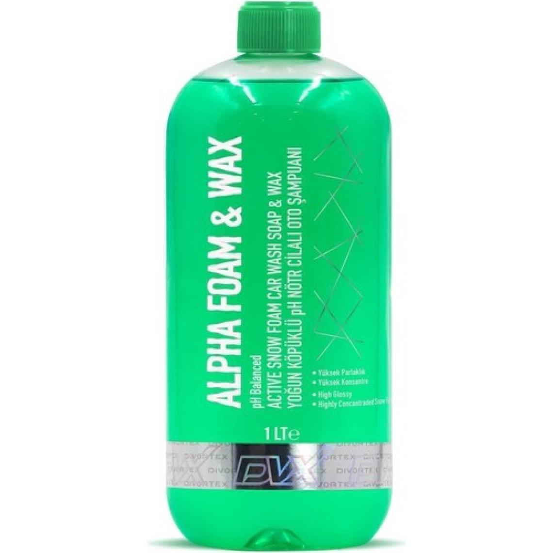 Divortex Alpha Foam Ph Nötr Cilalı Oto Şampuanı 1 Lt