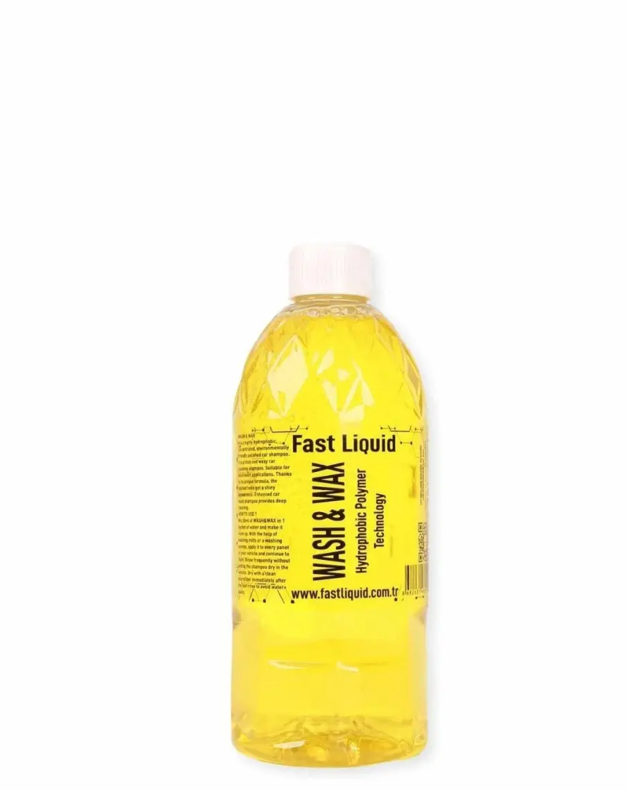 Fast Liquid Wash & Wax  ( 500ML * 2 )   1 Lt Hidrofobik Araç Şampuanı