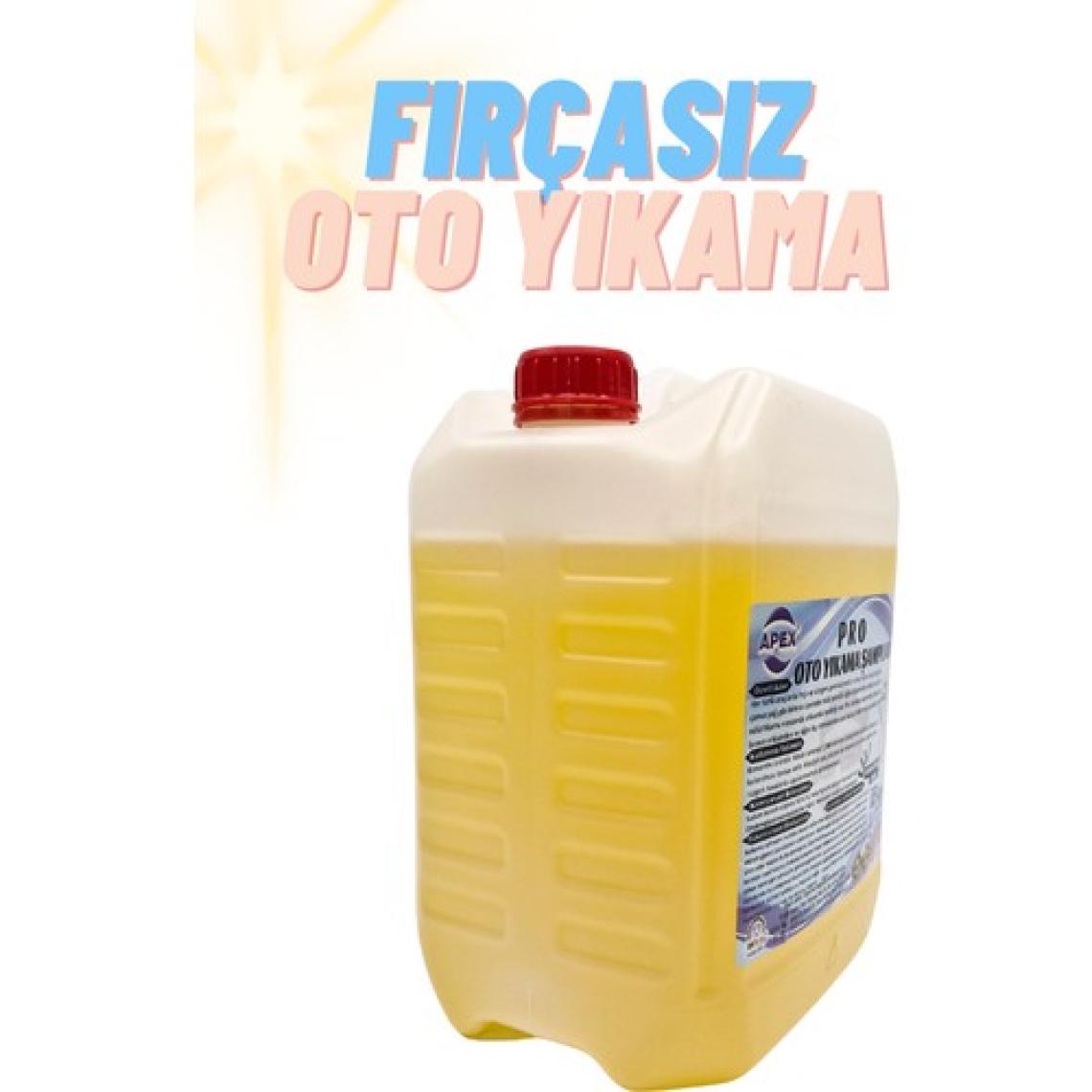 Apex Araç Köpük Şampuanı 5 Kg, Oto Yıkama Şampuanı 1/60 Konsantre Şampuan Ile Araç Yıkama Sünger Hediyeli