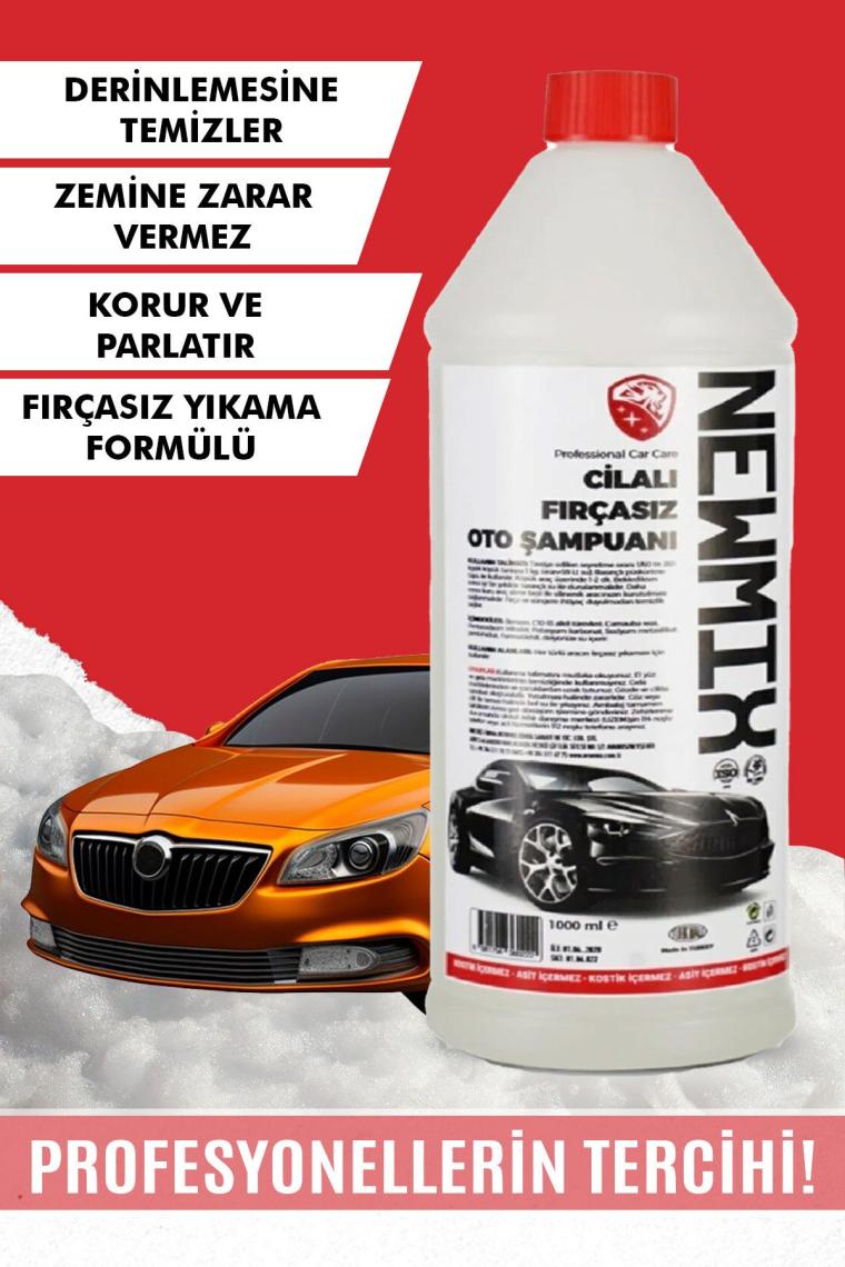 Cilalı Fırçasız Oto Araba Şampuanı-1000 ml