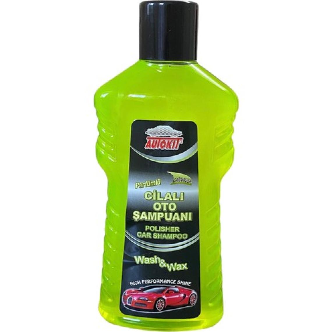 Autokit Cilalı Oto Şampuanı 1 Lt  2 Adet