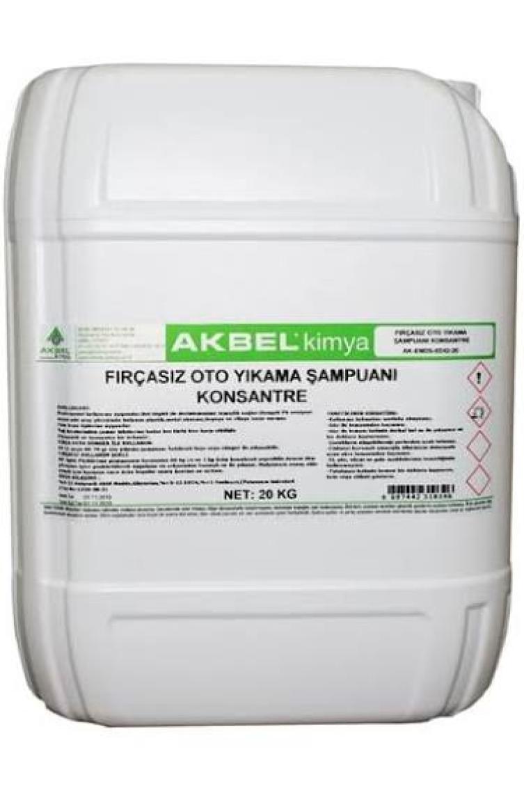 Akbel Fırçasız Oto Yıkama Şampuanı Konsantre 20 kg 1/60