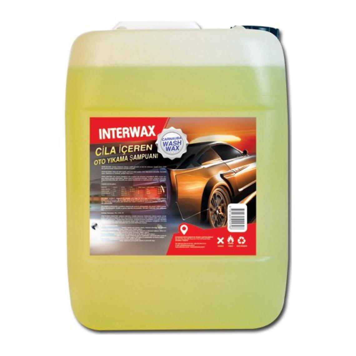 İnterwax 5 kg Cilalı Oto Yıkama Şampuanı