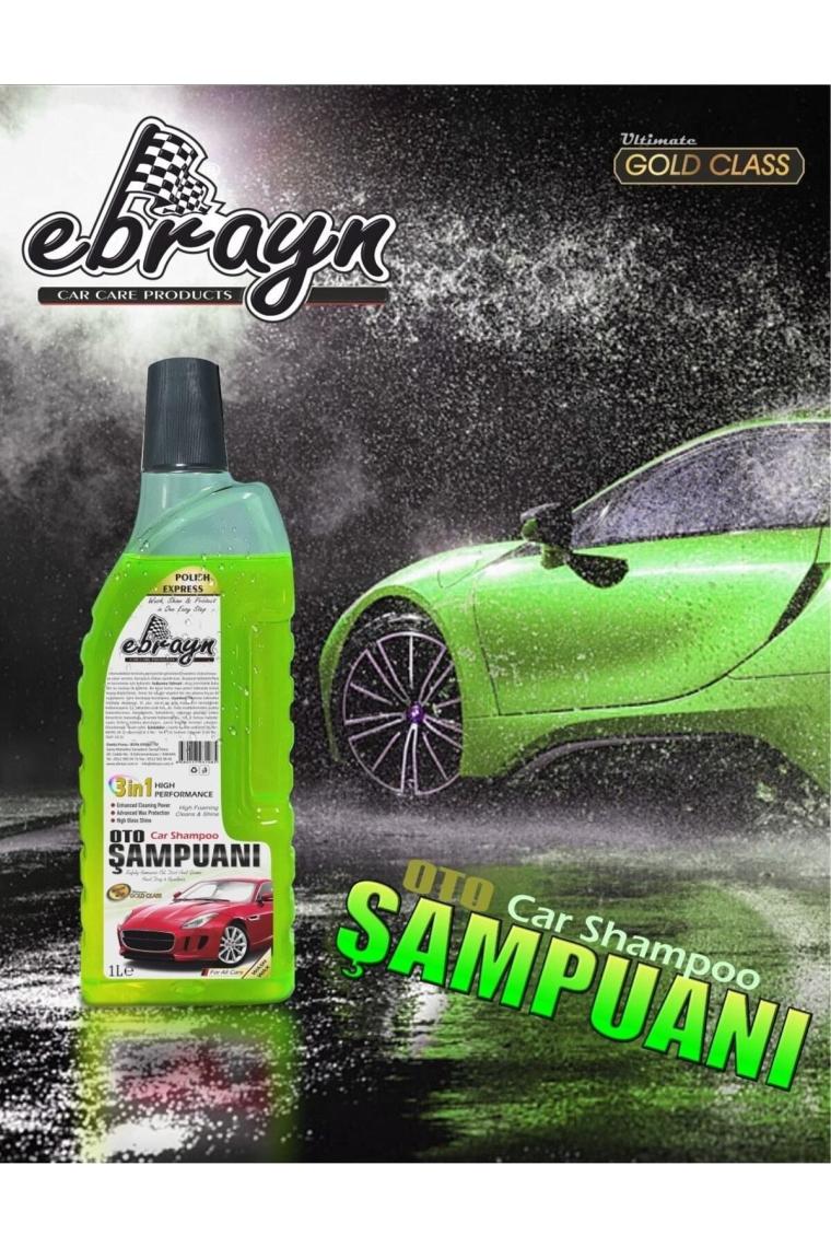 Ebrayn Oto Şampuanı 3in1 High Performance 1lt.