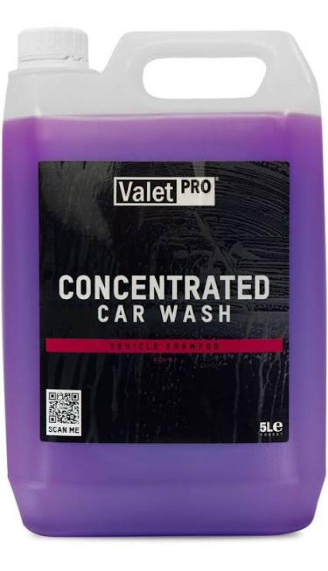 Valet Pro Concentrated Car Wash - Konsantre Ph Nötr Yıkama Şampuanı 5lt