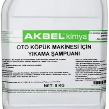 Akbel Oto Köpük Makinesi İçin Yıkama Şampuanı 5 Kg 1/100
