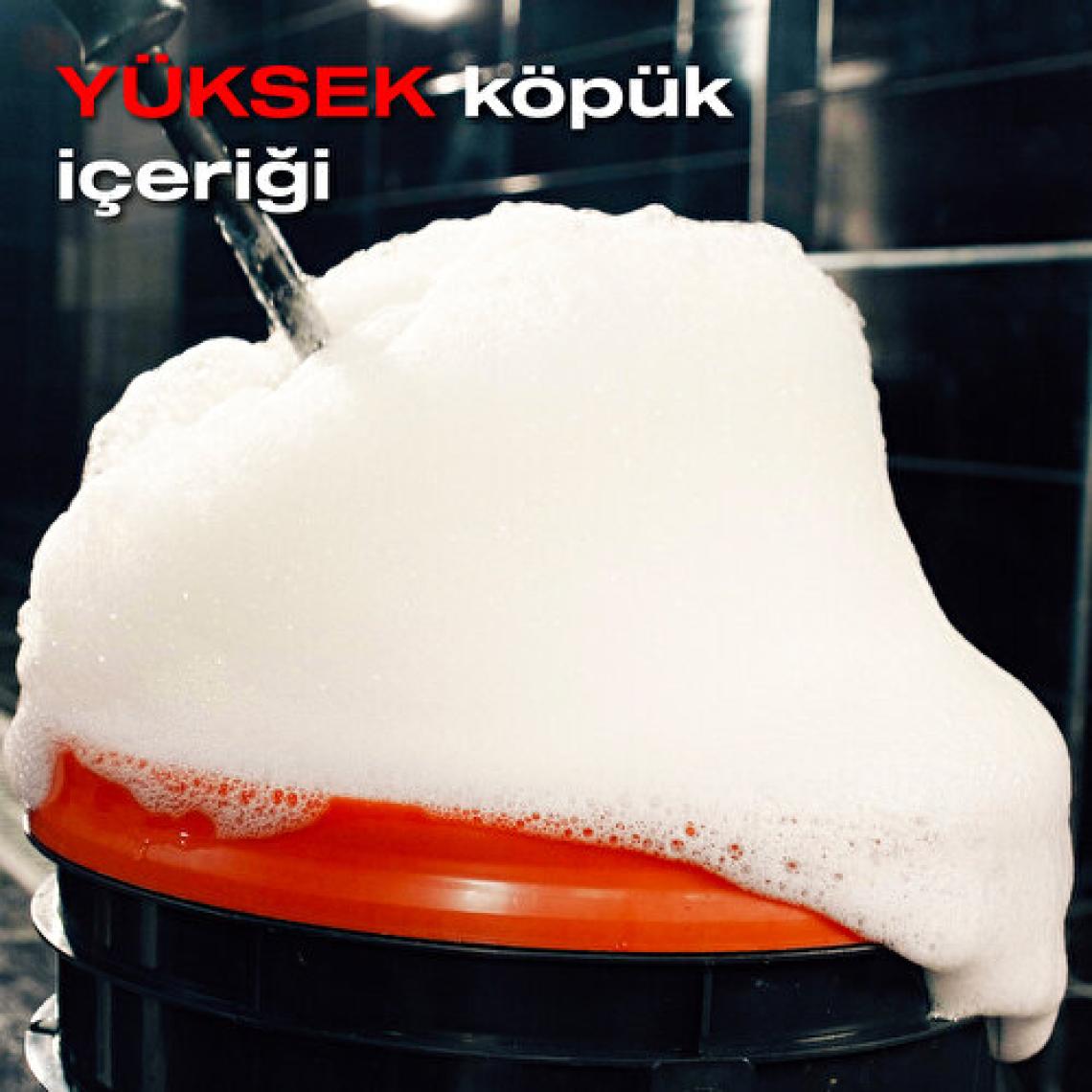 Nasiol Cleanion Pro New Formula Araç Konsantre Şampuan-500 Gr-Narenciye Kokulu, Fırçasız Oto Yıkama
