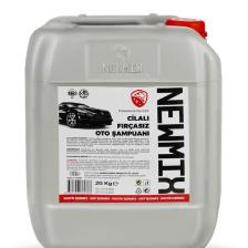 Kostiksiz Cilalı Fırçasız Oto Araba Şampuanı-20 Kg