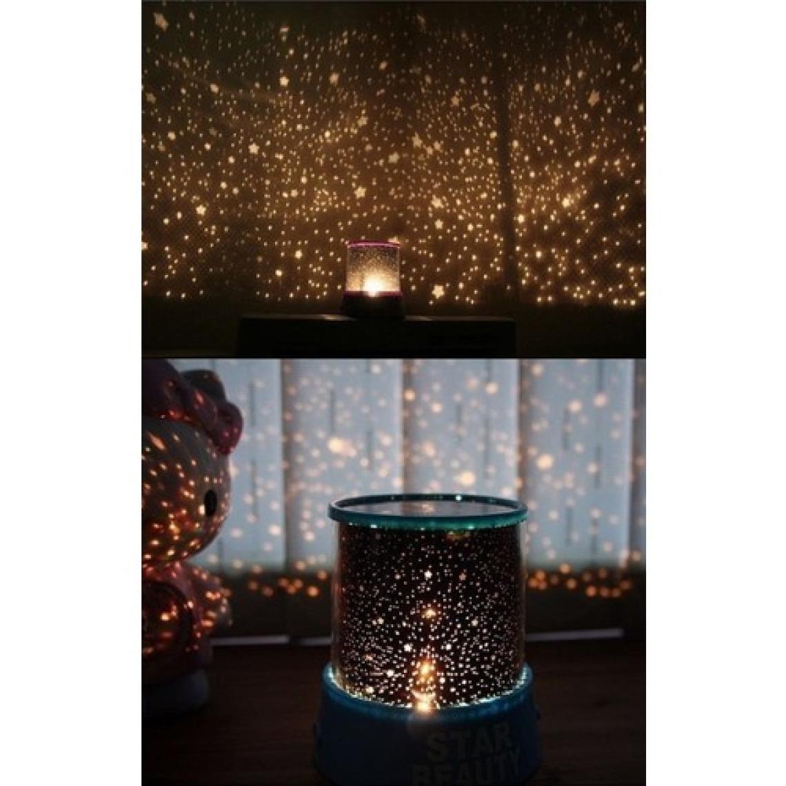 Hediye Deposu Star Master Gece Lambası Yeni Moda Renkli Yıldızlar Sky LED Gece Işığı