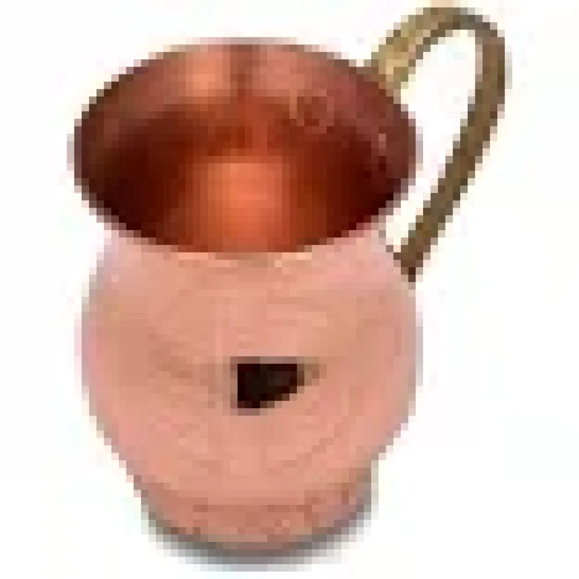 Turna Bakır Oyuncak Maşrapa 6 cm Düz Kırmızı TURNA5502-1