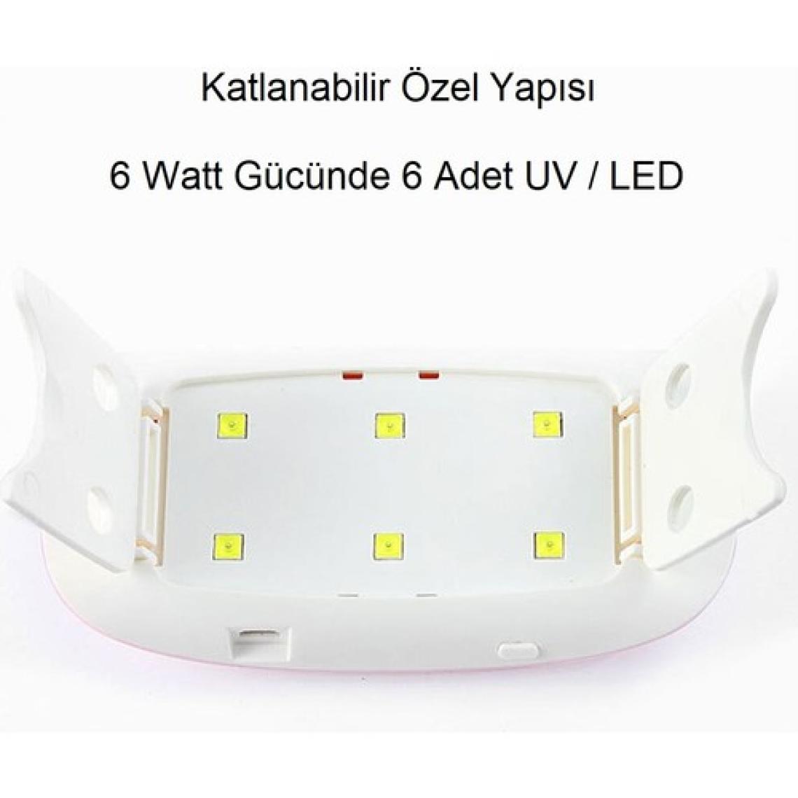Triline Sun Mini 6 Watt USB Uv LED Tırnak Oje Kurutma Makinesi