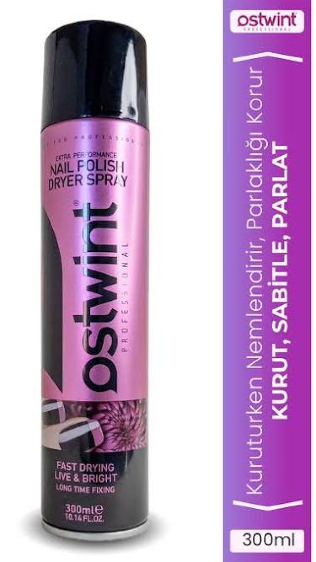 Ostwint Nail Polish Drying Spray Oje Kurutucu Sprey 300 ml