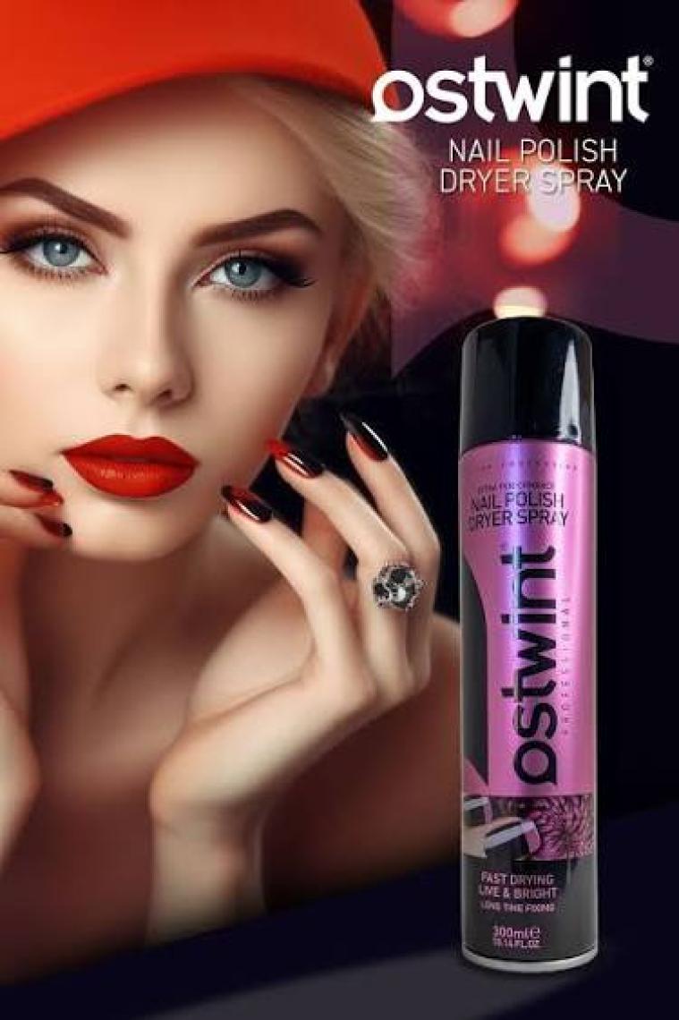 Ostwint Nail Polish Drying Spray Oje Kurutucu Sprey 300 ml