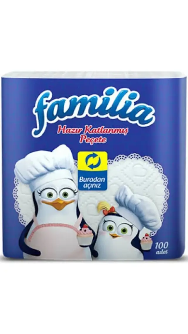 Familia Peçete 100'lü