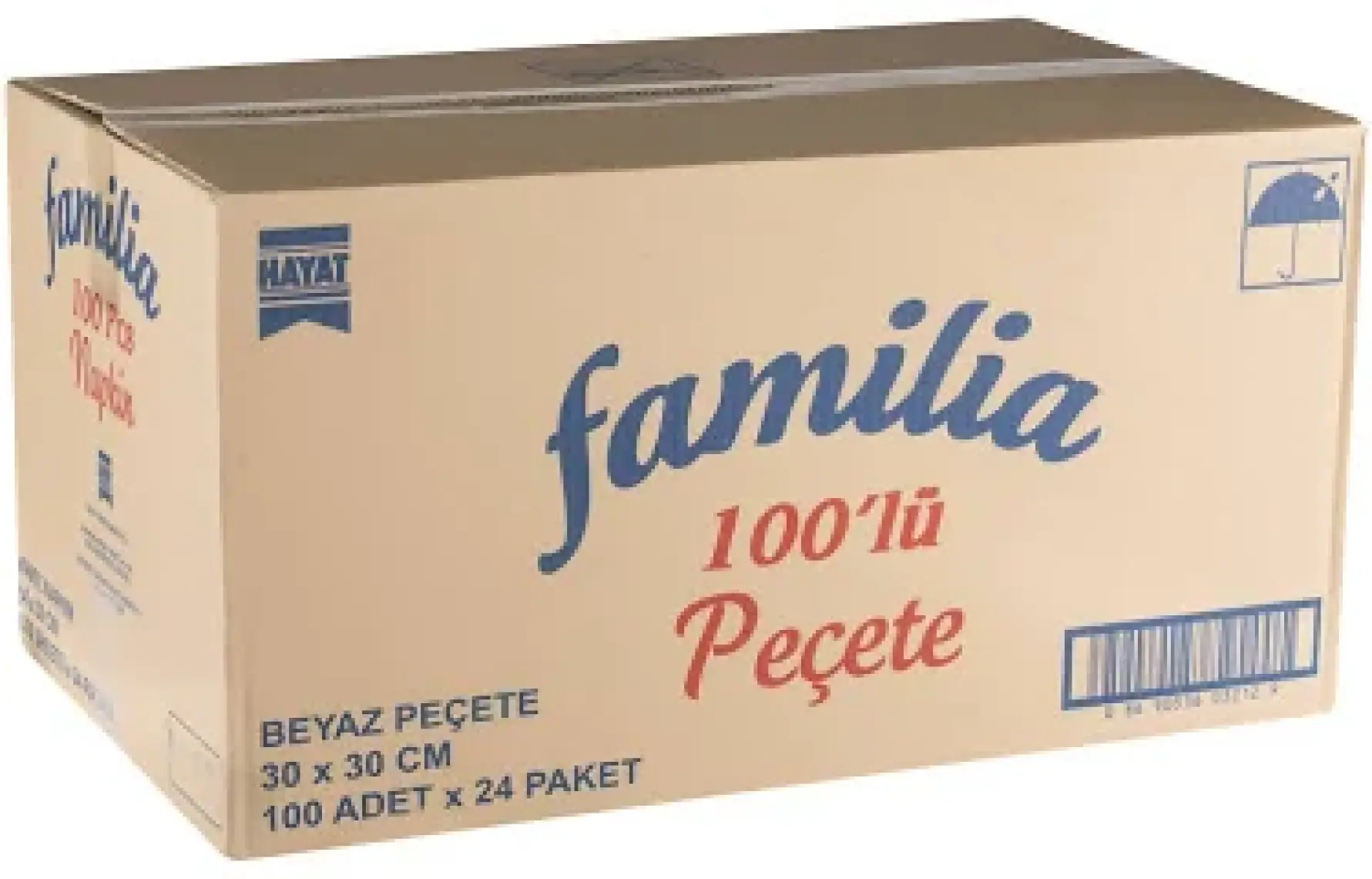 Familia Peçete 100'lü