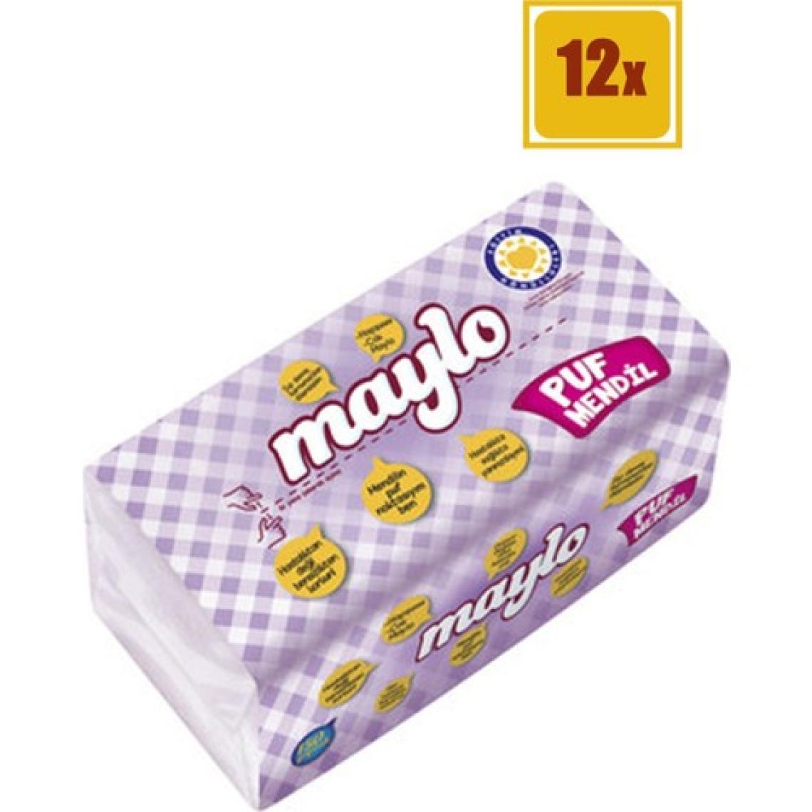 Maylo Puf Mendil 150'LI 12'li Set