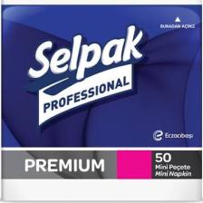 Selpak Professional Peçete Mini 24x24 Beyaz 50yp