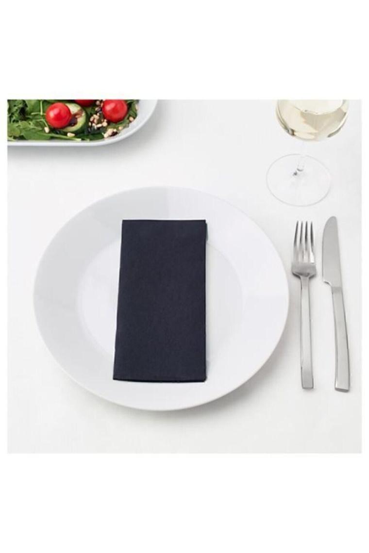 IKEA Mottaga Peçete Turkuaz  38 x 38 cm 25 Adet