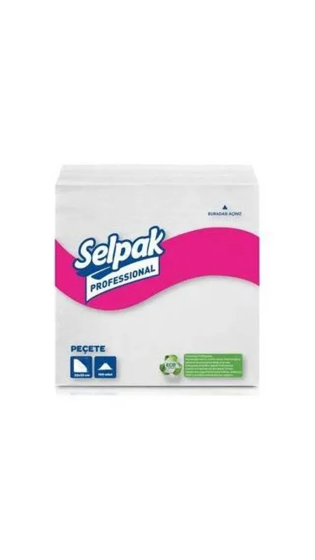 Selpak Professional Peçete Mini 24x24 Beyaz 50yp
