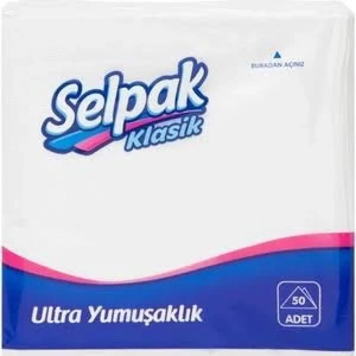 Selpak Professional Peçete Mini 24x24 Beyaz 50yp
