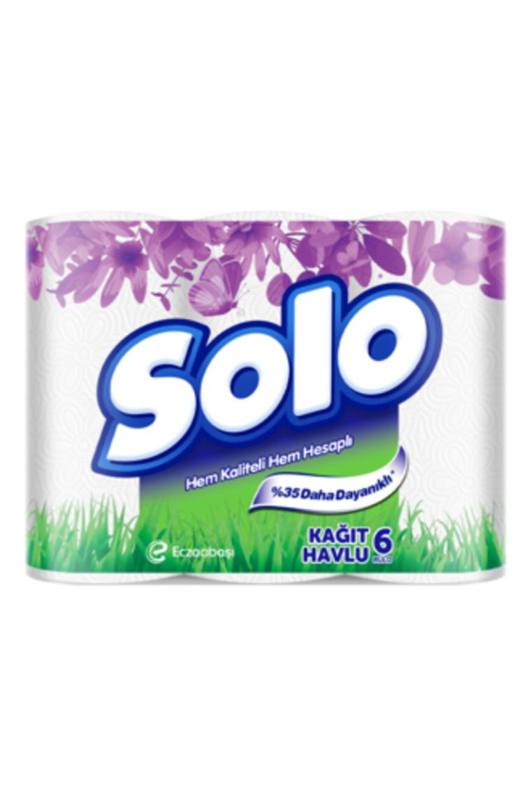 Solo 6'lı Kağıt Havlu