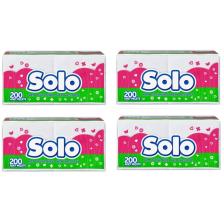 Solo Peçete 200'lü x 4'lü