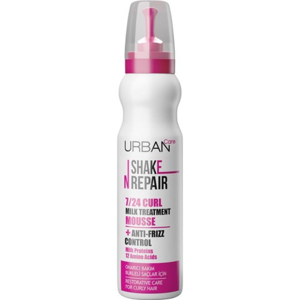 URBAN Care Shake N Repair 7/24 Bukleli Saçlar için Onarıcı Bakım Köpüğü - 150 ml