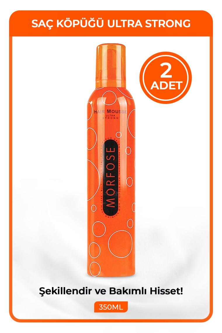 Turuncu Saç Şekillendirici Köpük (MOUSSE) | Ultra Strong 2x350ml.