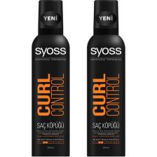 Syoss Curl Control- Bukle Belirginleştirici Köpük 250 Ml X 2 Adet