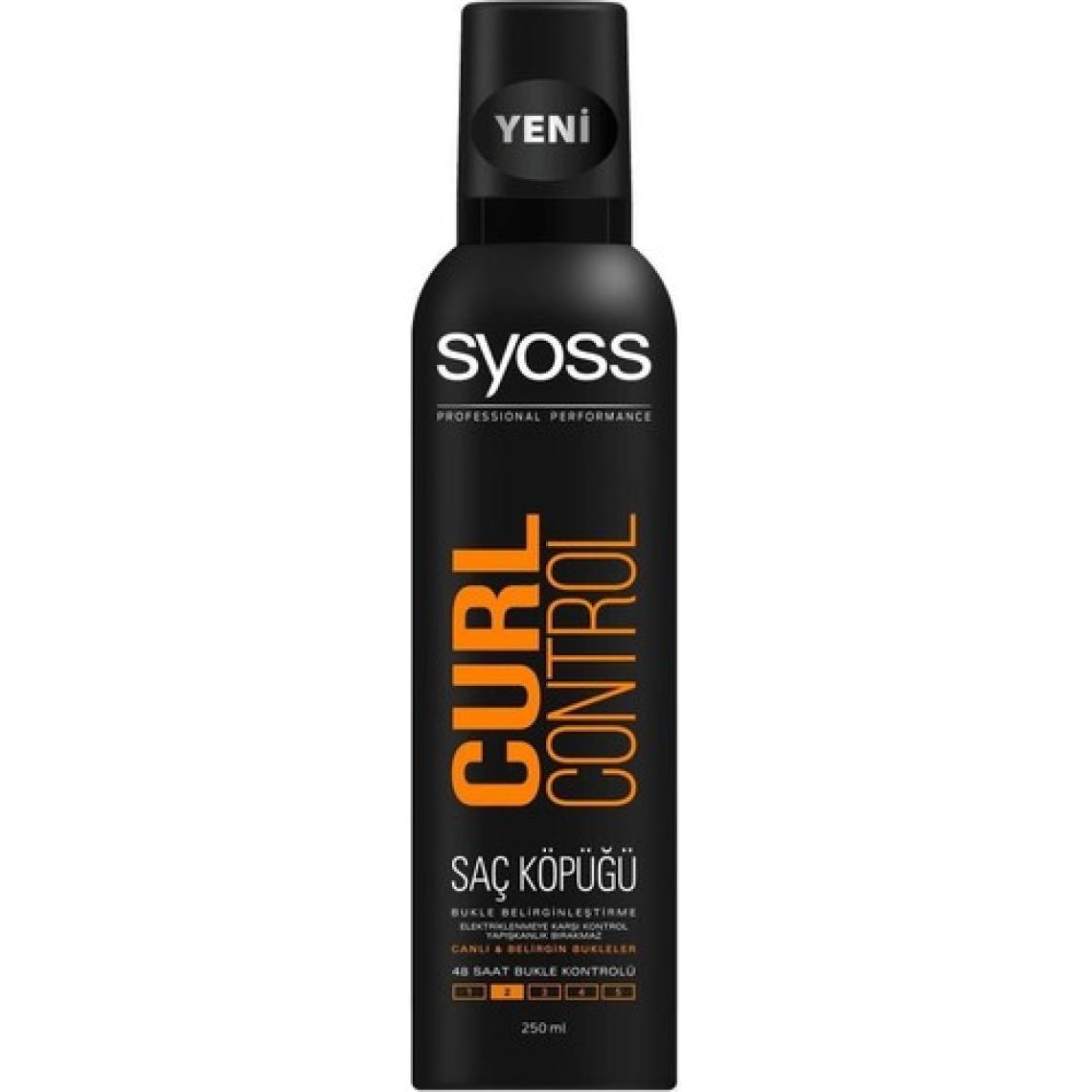 Syoss Curl Control- Bukle Belirginleştirici Köpük 250 Ml X 2 Adet