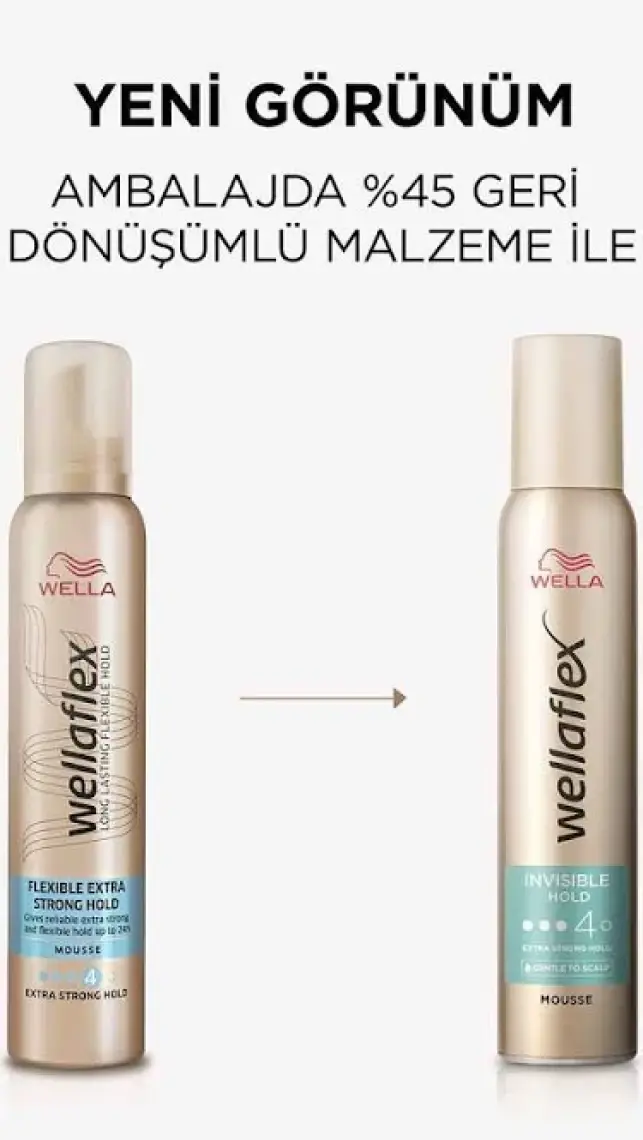 Wella Wellaflex Wella Flex Saç Köpük Extra Güçlü Tutuş 200 Ml