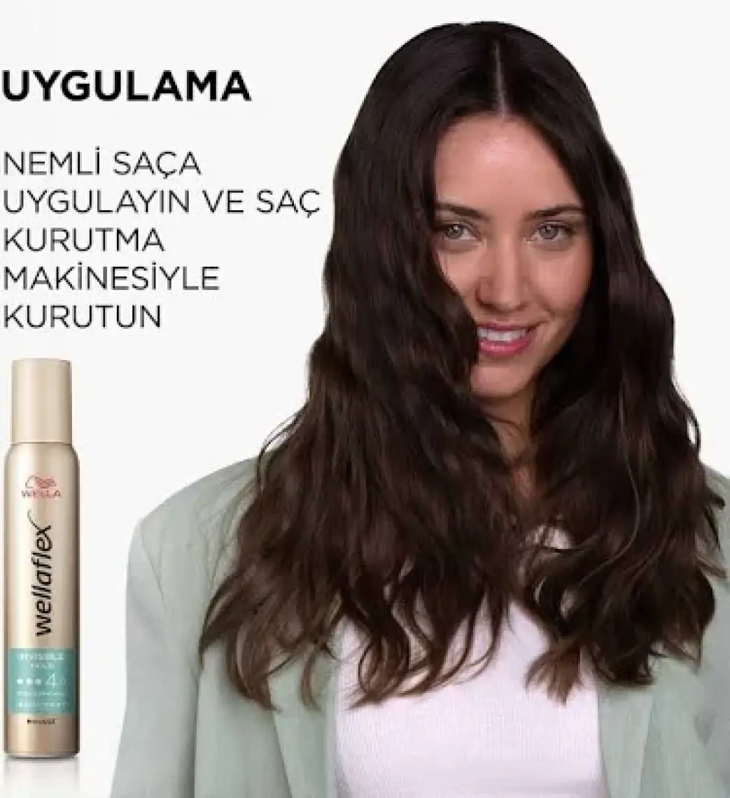 Wella Wellaflex Wella Flex Saç Köpük Extra Güçlü Tutuş 200 Ml