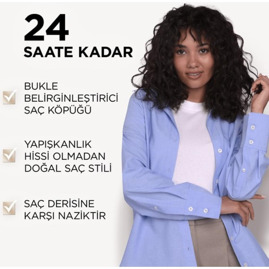 Wella Curls Definition Bukle Belirginleştirici Saç Köpüğü Strong Hold - 200 ml