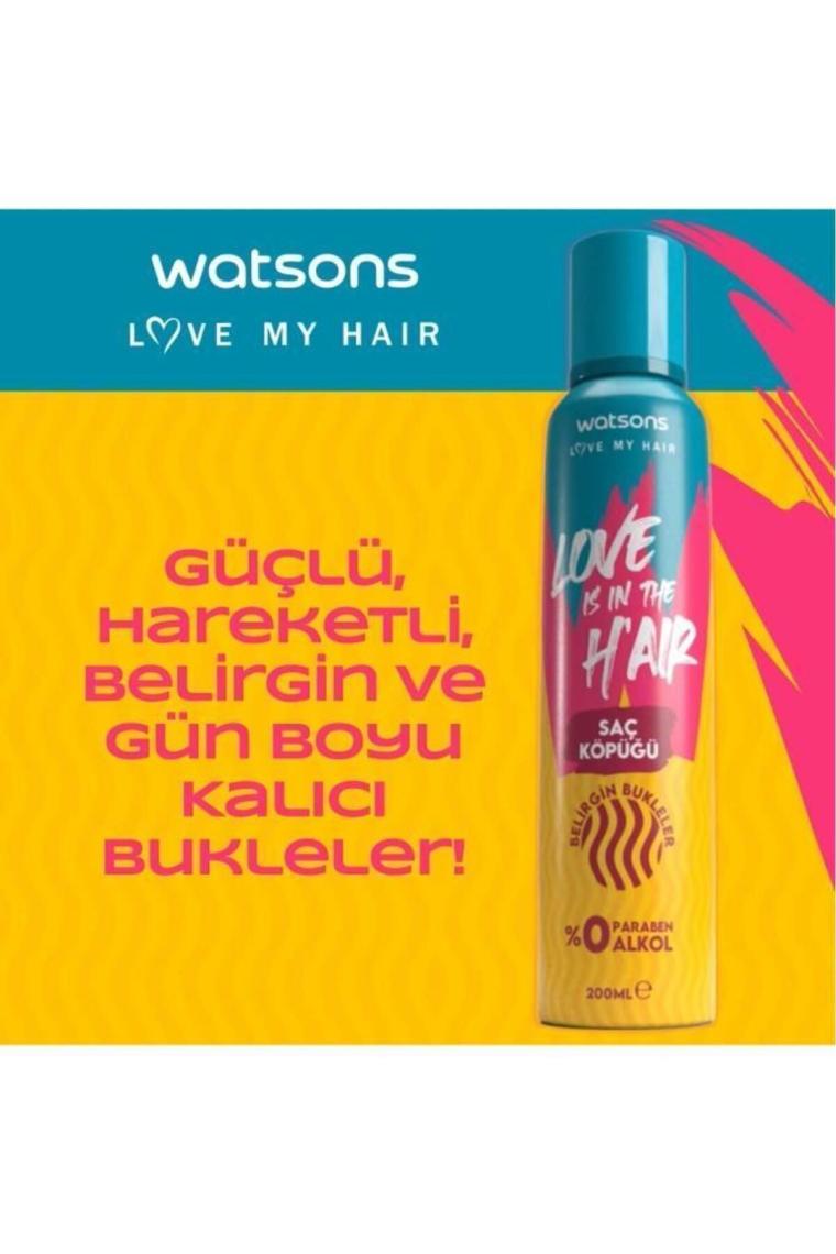 Watsons Saç Köpüğü Bukle Belirginleştirici 200 ml