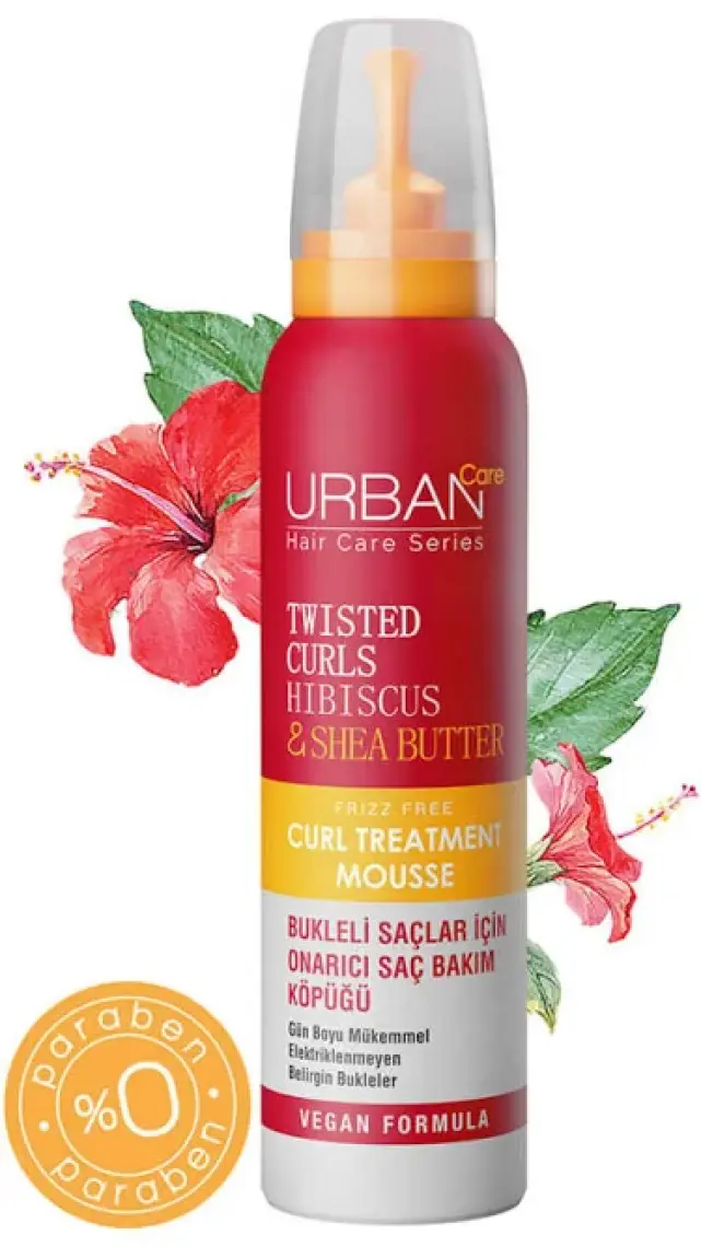 URBAN Care Shake N Repair 7/24 Bukleli Saçlar için Onarıcı Bakım Köpüğü - 150 ml