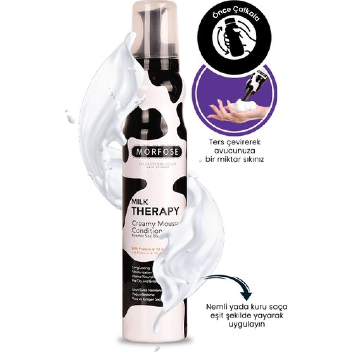 Morfose Saç Köpüğü Milk Therapy 200 ml