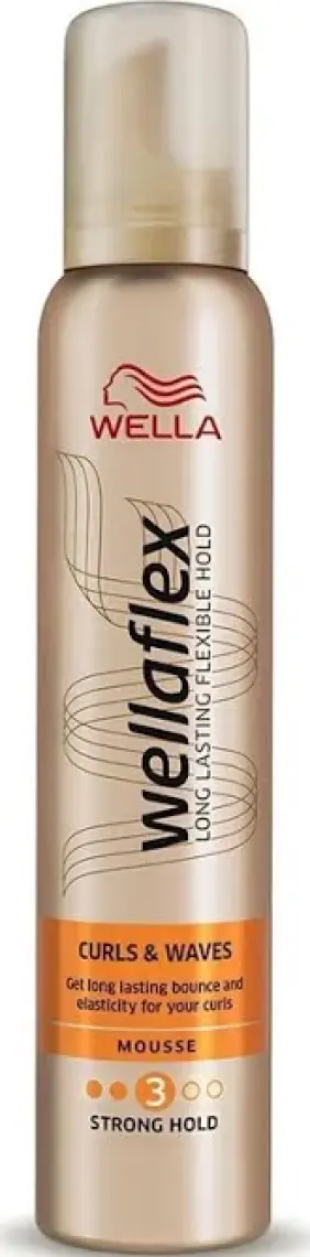 Wella Curls Definition Bukle Belirginleştirici Saç Köpüğü Strong Hold - 200 ml